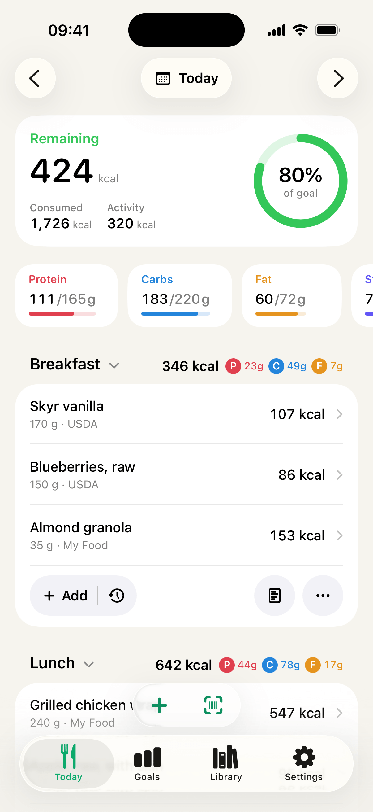 Calio screenshot 1